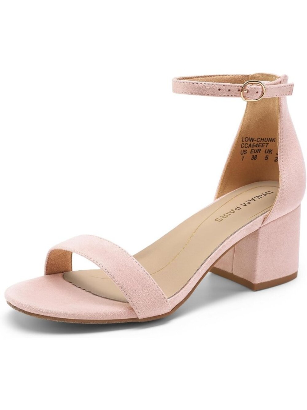 Comfortable Low Block Heel Sandals for Women - Stylish Summer Footwear